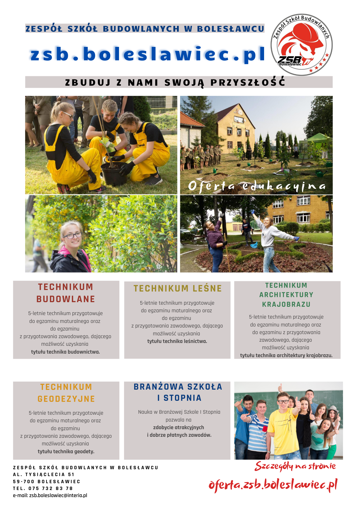 Prezentacja oferty edukacyjnej ZSB